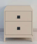 Wooden cabinet with 2 Pack Recessed Door Pulls Square Flush Handles For Pocket Doors Bypass Doors Barn Doors And Sliding Closets.