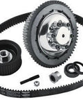 Bolt In Primary Belt For 8mm By 41mm 138T, 1 1/2in Drive with Kevlar Belt Material shown with components