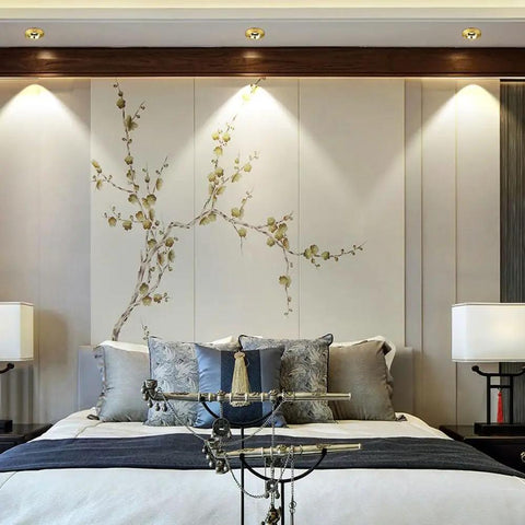 Rock Solid 4.3 Inch Adjustable Eyeball Led Recessed Downlight Solid Brass Housing Baffle Trim 14 Watt 6000k Cool White Ceiling Spotlight Kit above bed