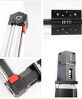 FUYU FPB60 linear guide belt drive stage with NEMA 24 motor, 1000 mm stroke, aluminum rail