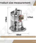 Heavy Duty Worm Gear Assembly Replacement For Whirlpool Maytag KitchenAid Mixers size measurement diagram