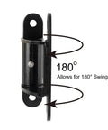 Stainless Steel Self Closing Reversible Door Hinge Heavy Duty 7-Inch with 180° swing capability
