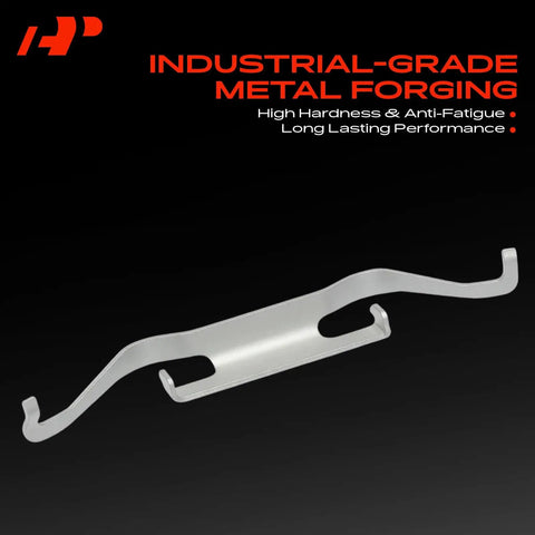 Premium Front Disc Brake Hardware Kit For Fiat 500L And Ram ProMaster City With Super Durability Components To Upgrade Your Ride Fast And Nailed It Right. metal forged brake clip