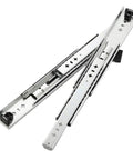 Full Extension Locking Drawer Slides Made From Cold Rolled Steel With Blue Zinc Plated Finish Smooth Rail Glide For Cabinet Drawers Heavy Duty