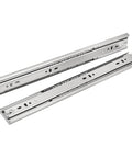 2 Pack Stainless Steel Drawer Slides 10 To 22 Inch Cabinet Rails Heavy Duty 45 Kg Load Capacity 304 Stainless Steel 1.2 Mm Thick