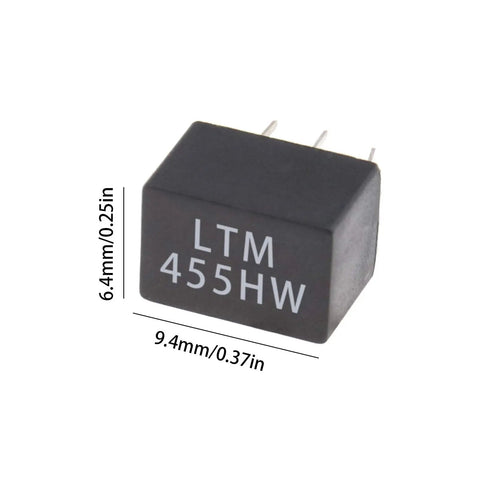 LTM455HW ceramic filter from Must Have Universal 455KHz Ceramic Filter Set With 3 And 2 Pin Layout For Walkie Talkies Replacements