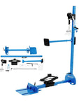Car Dent Repair Tool With 120 Degree Adjustable Pulling 1763 Pounds Of Pulling Power Retractable Base For Easy Access And Dents Fixed Fast On Cars Trucks And SUVs, blue steel dent puller
