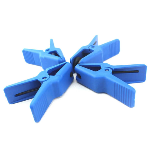 Blue carbon steel Pro Grade Heavy Duty Brake Tubing Clamps Kit for Cars Motorcycles and Trucks Leak Proof Brake Line Clips