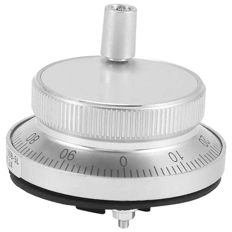 AB51 Hand Wheel Handle Kit For 5V Manual Pulse Generator And CNC Machine Tools With Rotary Encoder, silver, 60/80mm