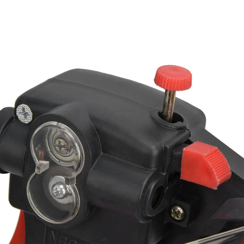 Close-up of Spool Gun For Mig Welder Heavy Duty Workhorse 200A Air Cooled Welding Accessory with tension knob and closed spool box