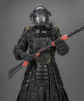 Tactical Shoulder Armor Guards Set for Battle Ready Knights Non Slip 500D Nylon Armor with Stainless Steel Panels