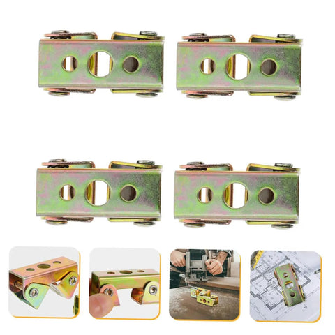 Magnetic V Type Welding Clamp Set 4 Piece Magnetic Fixture for Easy Precise Welds, showcasing durable V shaped clamps.