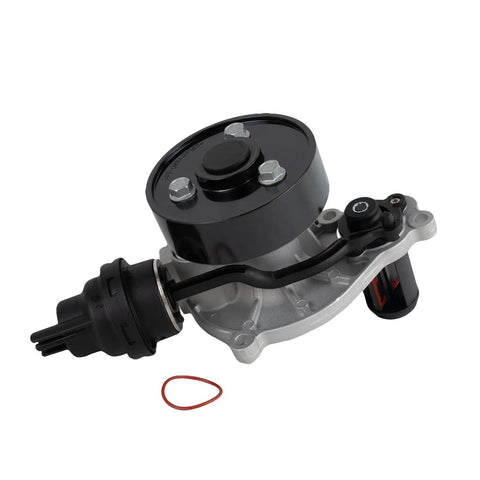 Heavy Duty Engine Coolant Water Pump Assembly Compatible With 2017 To 2022 Bmw Models Fits 230i And 330i close-up view with rubber o-ring.