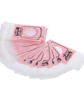 100 Pcs Lovely Plastic Cookies Gift Packaging Bags For Party Supplies Pink Food Grade Safe And Durable Ideal For Weddings Birthdays And Celebrations Everywhere displayed in a fan shape