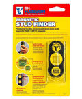 Magnetic Stud Finder With Battery-Free Design, Rare Earth Magnets, Finds Nails And Screws Behind Drywall, Built-In Rotating Level For Precise TV Mounts, Shelves, And Home Projects packaging