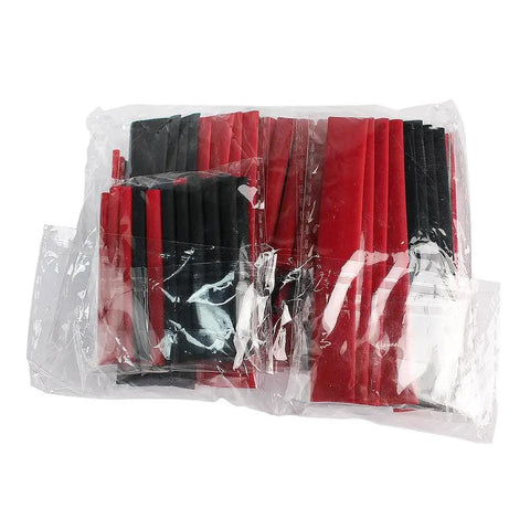 Heat Shrink Tubing Kit With Adhesive Lined 2 To 1 Ratio 150 Pcs Eight Sizes From 2mm To 13mm 30 To 100mm Lengths in packaging