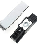 Two Pack Spinning Bike Brake Pads Felt Replacement For Exercise Bikes showing black plastic and felt design with quick release