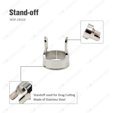 34 Piece Plasma Cutter Consumables Kit For LC40 Torch And Tomahawk 625 Including Electrodes Nozzles Swirl Rings Retaining Cap And Standoff Spacer Replaces Lincoln KP Series And Fits Lincoln Units For Pro DIY Welders stainless steel standoff