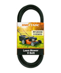 Heavy Duty Deck Drive Belt Replacement Fits LT133 LT150 LT155 LT160 LT166 LT180 For 38 Inch And 42C Decks And Cub Cadet M54 HN KH KW With 54 Inch Deck Half Inch By 114 Inch Belt in package