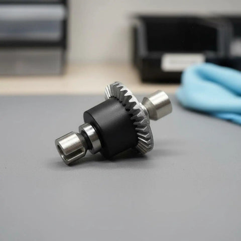 RC Car Differential Gear Component Set For Stable Power Transmission And Durable Metal Construction Direct Fit Replacement