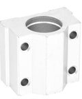 Heavy-Duty Linear Bearing Slider SCS10UU 10mm for CNC and 3D Printer Parts, Aluminum Flange Bearing with mounting holes
