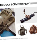 3 Pack Flashlight Buckle Clips Built Tough Durable Outdoor Gear Clamps With Quick Release For Whistle And Backpack Strap Management