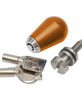 Seat Lock Anti Theft Bolt With 1/4-20 Thread For Touring Sportster Softail Dyna Road King Street Glide Electra Glide And More Motorcycles Stainless Steel Screw Aluminum Cover Easy Install