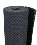Premium Underlayment Roll With Heavy Duty Moisture Barrier For Engineered Hardwood Laminate And Vinyl Plank Floors Supporting 5MM Or Thicker Click Lock Systems No Sweat Setup Delivers Top Shelf Durability rolled up and textured surface