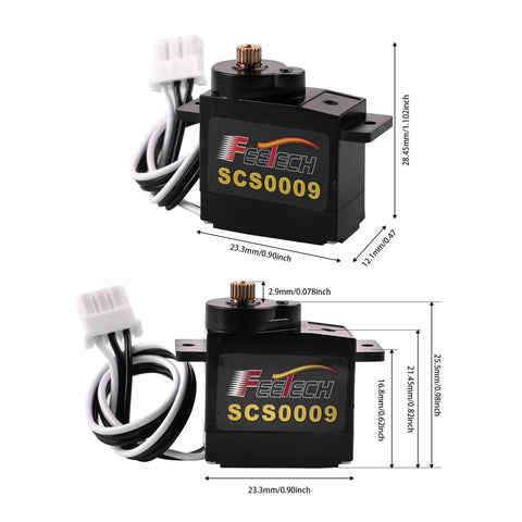 10 Servo Serial Bus Kit With Metal Gear Micro Servos 360 Degree Encoder TTL RS485 for Robot Arm RC Helicopter Arduino Projects