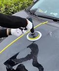 6 Inch Wool Polishing Pad Kit With Backer Pad And M14 Drill Adapter for Drill Buffers on car hood for auto detailing