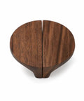 Two Pack Solid Wood Half Moon Drawer Pulls For Dresser Wardrobe And Closet Cabinets Natural Wood Knobs For Furniture Modern Minimalist Handles