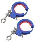 Wire Guide Pulley For Smooth Wiring And Easy Routing Nylon And Steel Cable Tray Roller Tool 25kg Capacity Dark Blue 2 Pack, clamp mount