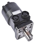 Replacement Hydraulic Motor For H Series Equipment - OE 101-1100-009, 1011100009, 101-1100 Compatible, High Torque And Smooth Rotation, Efficient Power Transmission For Machinery And Heavy Duty Vehicles, black metal housing with steel shaft