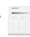 Four Zone Wireless Panel Remote Battery Powered No Wiring Setup With Magnetic Holder Outdoor Mount No Fuss Easy 2 4G RF