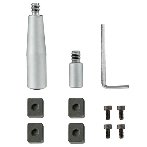 Accessory components for 8 Inch Horizontal and Vertical Rotary Table for Milling Machines with 3 Slots MT 3 Compatible