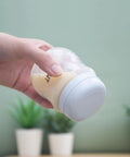 Leak Proof Travel Bottle Cap Set For Avent Bottles Six Pack With Silicone Sealing Ring Fits Avent Natural Polypropylene Glass And Classic Bottles Great For On The Go Moms Dads And Caregivers shown installed on bottle