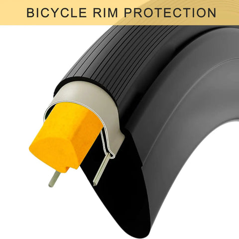 Cross-section of Tubeless Tire Inserts Pad For Bikes Lightweight Foam Tire Protector Liner Easy Installation puncture protection