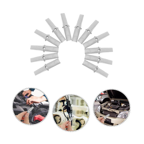 12 Pack Galvanized Iron Toggle Bolt Wings Drywall Anchors Kit For Heavy Duty Wall Mounts Studless Installations Strong Toggle Anchors with Wing Nuts