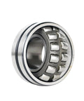 Top Shelf Self Aligning Roller Bearing 22210 Ca Cc W33 50X90X23Mm side view showcasing GCR15 steel construction for heavy equipment.