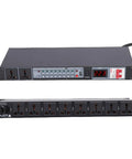 Pro 10 Outlet Power Sequencer With Digital Voltage Readout Safely Powers Your Home Theater Stage Audio And Studio Equipment In Perfect Order, featuring 10 power outlets and digital display.