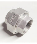 1-1/2 Inch BSP Female Thread Stainless Socket Union Set For Plumbing 304 Stainless Steel Pipe Fitting Connector Heavy Duty Easy Install