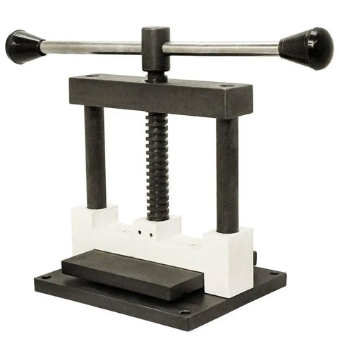Heavy Duty Manual Sheet Metal Hand Punch Press And Metal Holding Vise Power Through Two Millimeter Steel Sheets Without Breaking A Sweat A Boss Grade Shop Staple