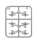 One Seven Hundred Scale US Navy Yorktown CV 5 Aircraft Carrier Plastic Model Kit With Waterline Hull aircraft parts sprue