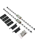 Dual Y Axis Rail Kit For S1 Pro 3D Printer With MGN9H Linear Rail Mod S1 Frame Upgrade and rail hardware components shown