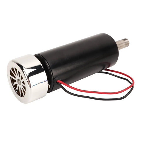 52Mm Cnc Spindle Motor 500W Knockout Punch 12000Rpm High Precision Brushless Router, side view with wires, ideal for CNC tasks.