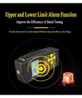 Super Handy Digital Hardness Tester For Metals with alarm function for out of range alerts during testing.