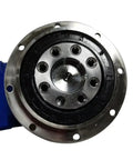 Top Shelf Padr Series Planetary Gearbox Speed Reducer With Rotary Flange Output And Hollow Shaft showing the output flange and design details.