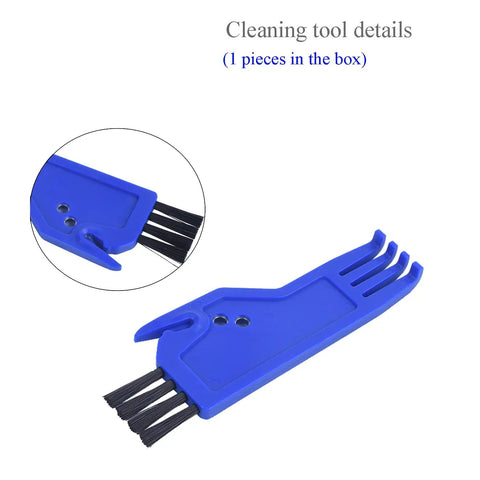 Blue cleaning tool from 24 Pack Replacement Parts Kit For Eufy RoboVac 11S 12 30C 15T 15C 25C 35C 39C Includes Filters