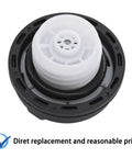 Locking Gas Cap Replacement For Chevy GMC Silverado Cruze Malibu Tahoe Equinox Terrain Sierra Savana Acadia Buick Cadillac Lexus And More, Secure Fuel Cap For SUV Truck Or Car, OEM Replacement Style And Easy Install, top view.