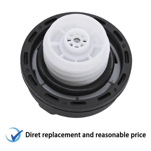 Locking Gas Cap Replacement For Chevy GMC Silverado Cruze Malibu Tahoe Equinox Terrain Sierra Savana Acadia Buick Cadillac Lexus And More, Secure Fuel Cap For SUV Truck Or Car, OEM Replacement Style And Easy Install, top view.